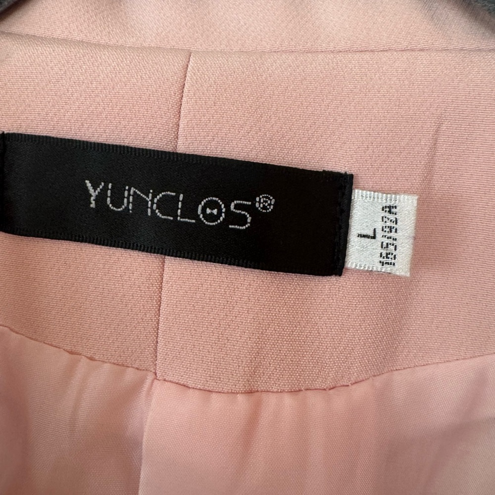 Yunclos One Button Blazer, Large - Picture 5 of 6
